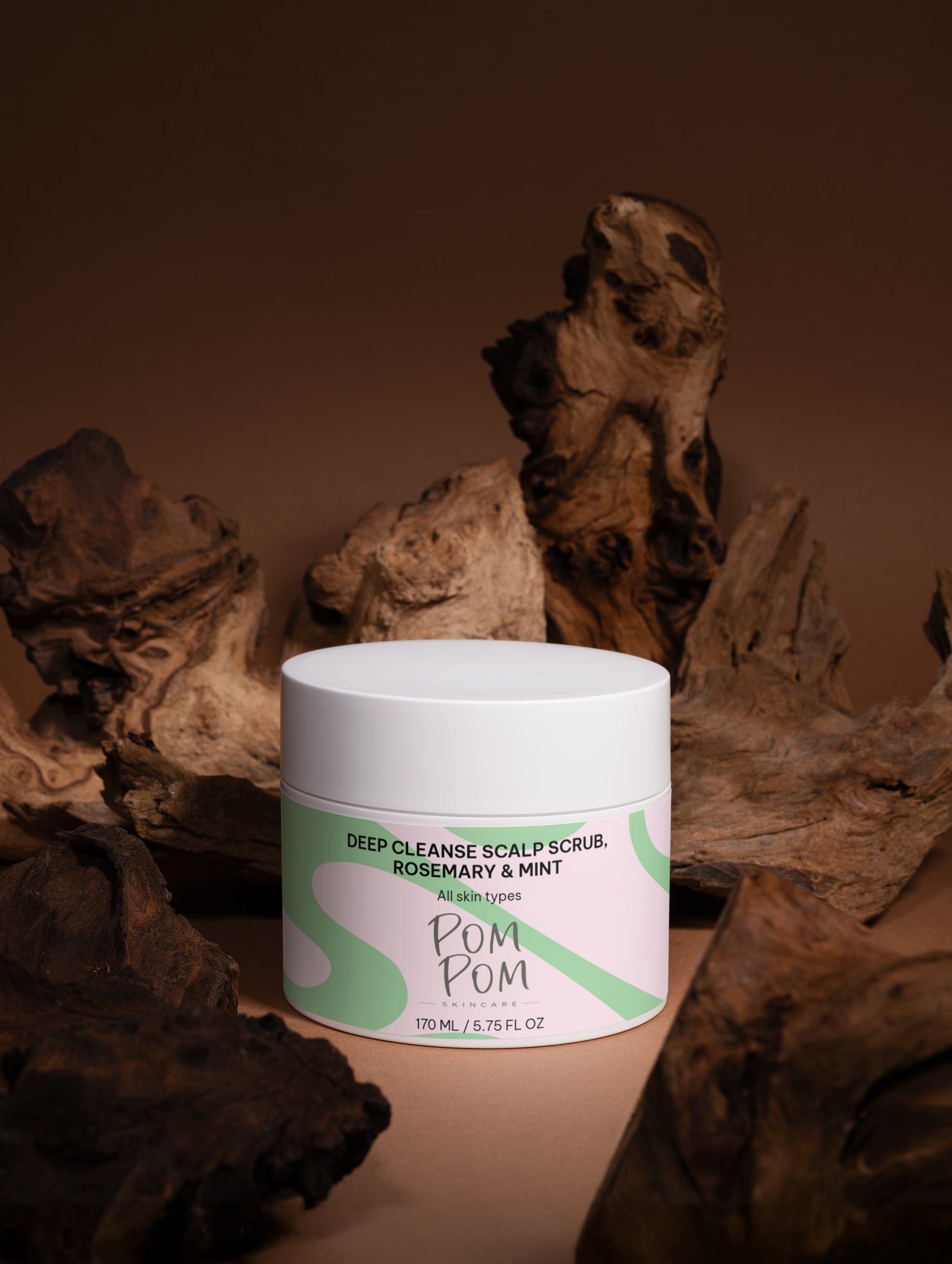 Deep Cleanse Scalp Scrub, Rosemary & Mint