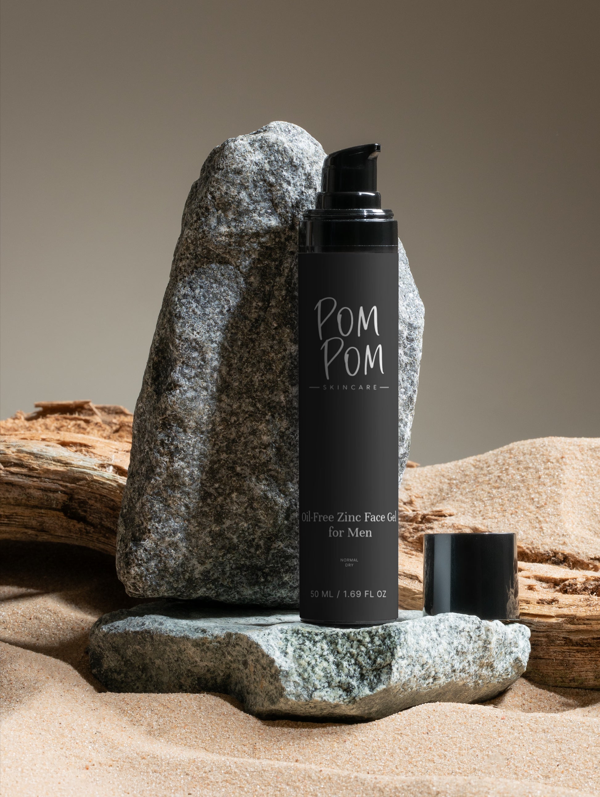Oil-Free Zinc Face Gel for Men