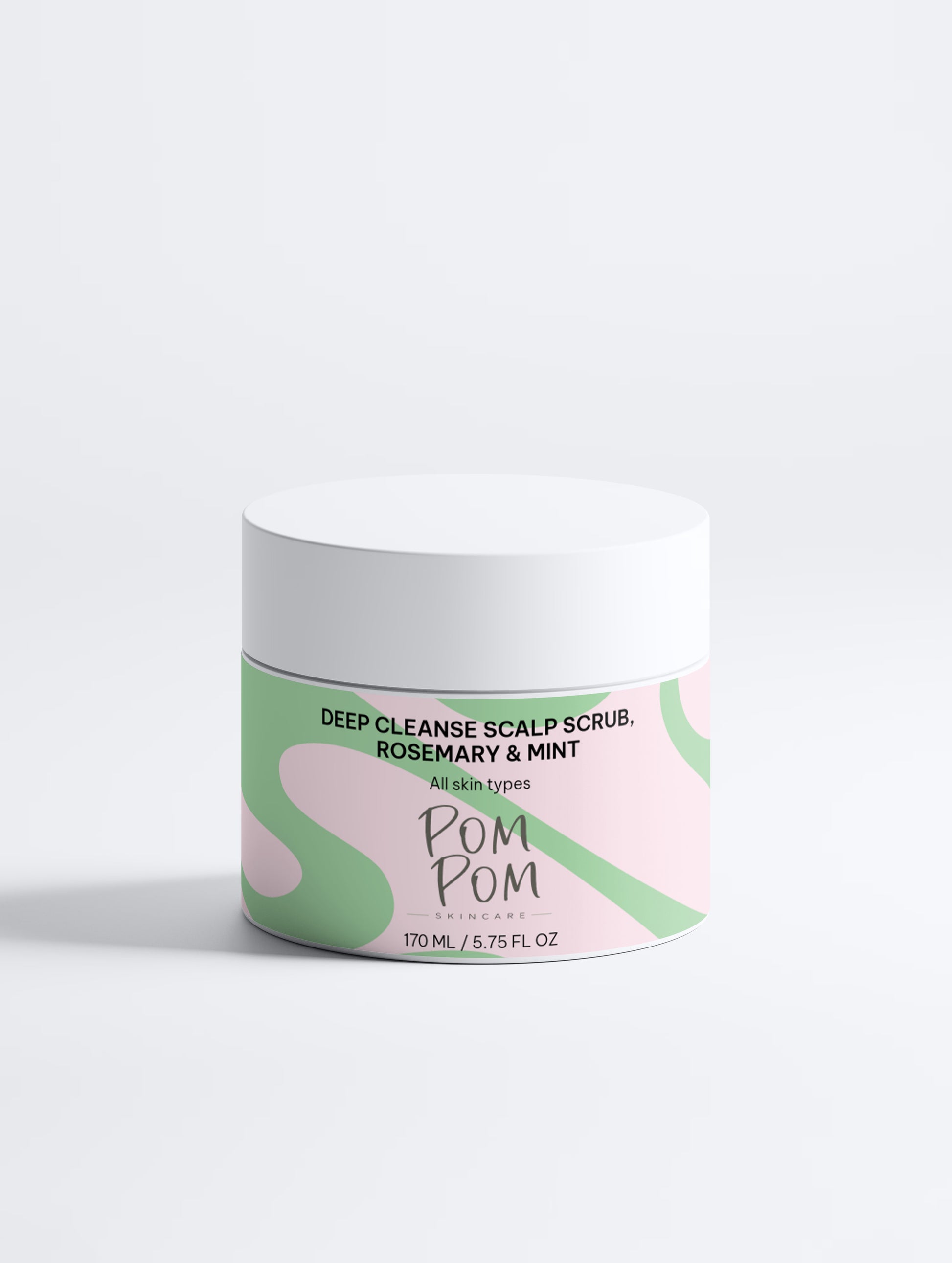 Deep Cleanse Scalp Scrub, Rosemary & Mint