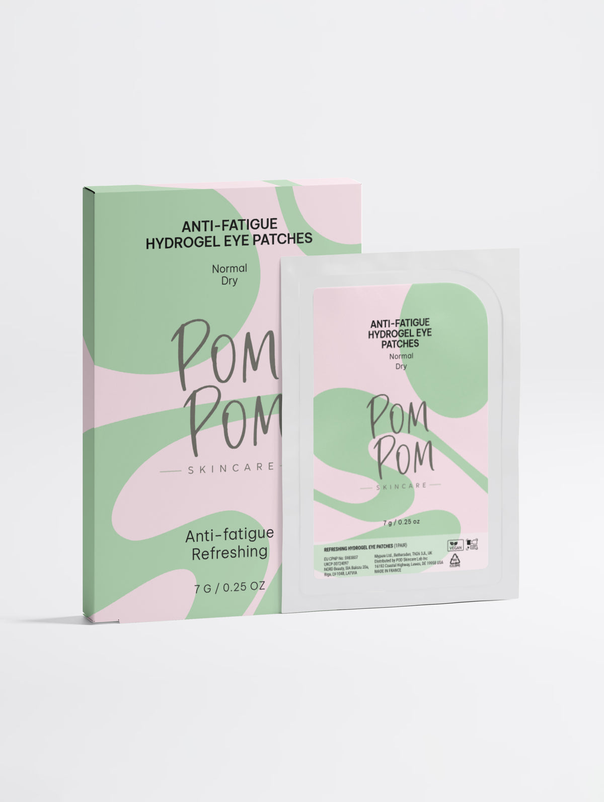 Anti-Fatigue Hydrogel Eye Patches