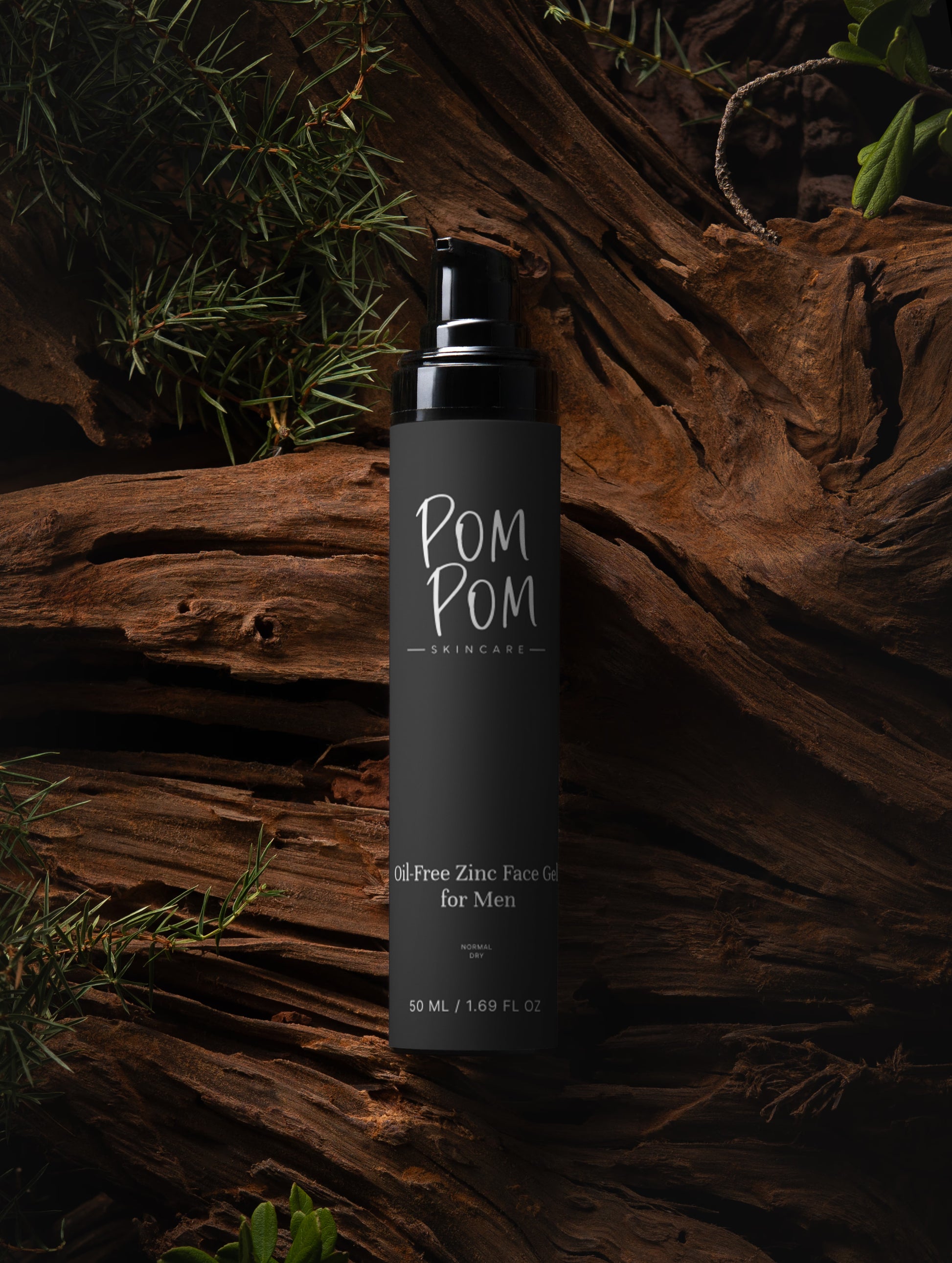 Oil-Free Zinc Face Gel for Men